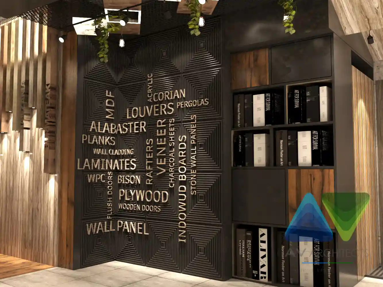 Veneer Store commercial Interior Project